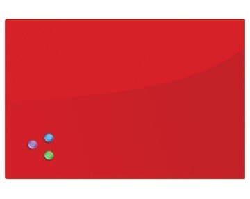 Доска магнитная настенная BRAUBERG 40х60 см, красная в Вологде - предосмотр