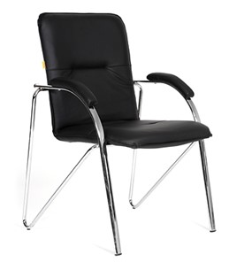 Компьютерное кресло CHAIRMAN 850 Экокожа Terra 118 черная в Вологде - предосмотр